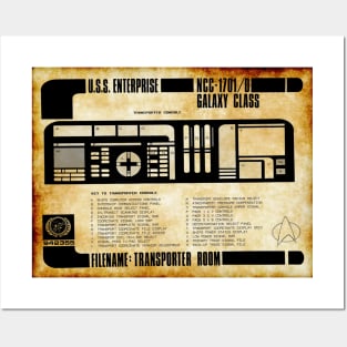 Federation Technological Survey Transport Console Posters and Art